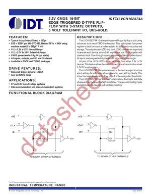 74LVCH162374APAG datasheet  